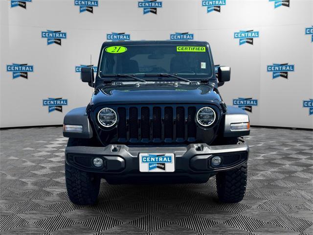 used 2021 Jeep Wrangler car, priced at $35,977