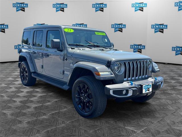used 2023 Jeep Wrangler 4xe car, priced at $40,977