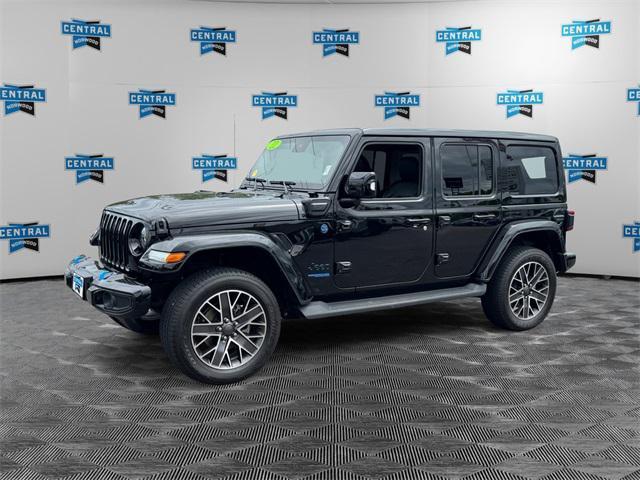 used 2022 Jeep Wrangler Unlimited 4xe car, priced at $43,977