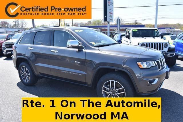 used 2021 Jeep Grand Cherokee car, priced at $34,087