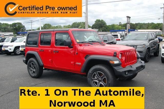 used 2019 Jeep Wrangler Unlimited car, priced at $32,151