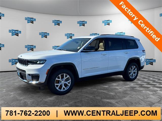 used 2021 Jeep Grand Cherokee L car, priced at $34,977