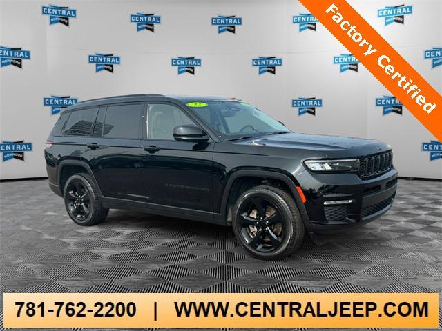 used 2022 Jeep Grand Cherokee L car, priced at $38,977