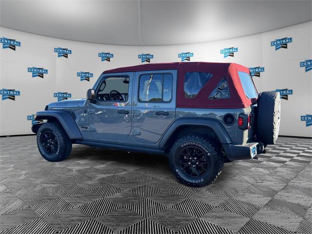 used 2021 Jeep Wrangler car, priced at $35,038
