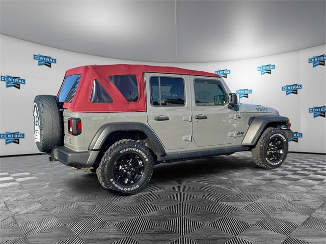 used 2021 Jeep Wrangler car, priced at $35,038