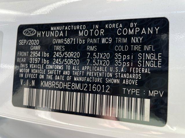 used 2021 Hyundai Palisade car, priced at $30,975