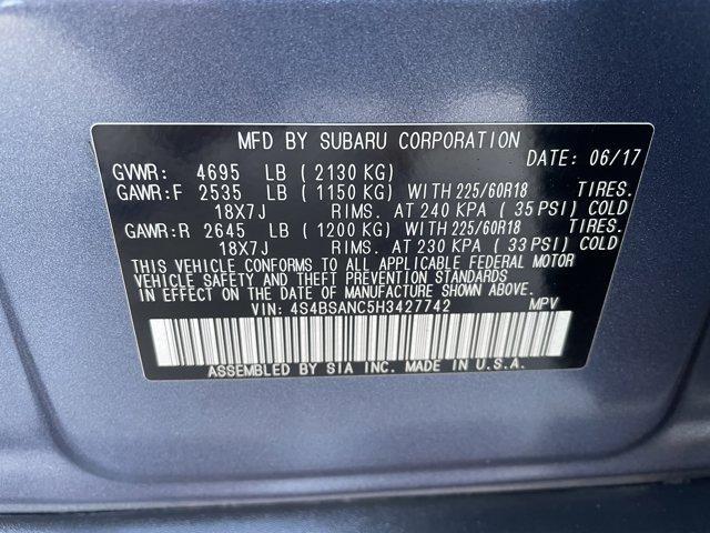 used 2017 Subaru Outback car, priced at $18,475