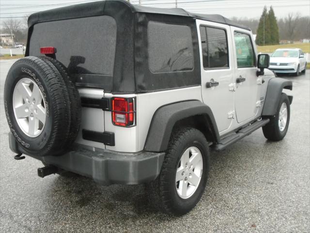 used 2010 Jeep Wrangler Unlimited car, priced at $13,900