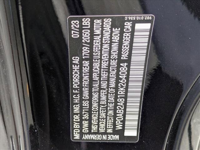 used 2024 Porsche 718 Cayman car, priced at $85,462