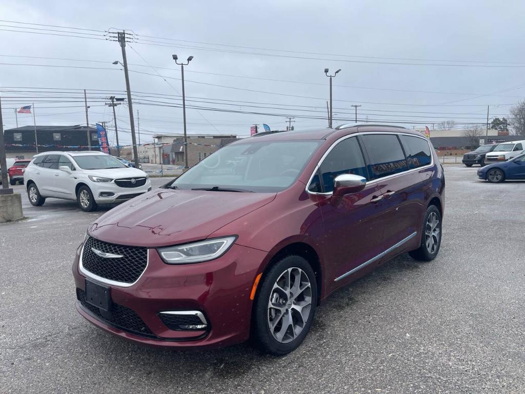 used 2021 Chrysler Pacifica car, priced at $19,900