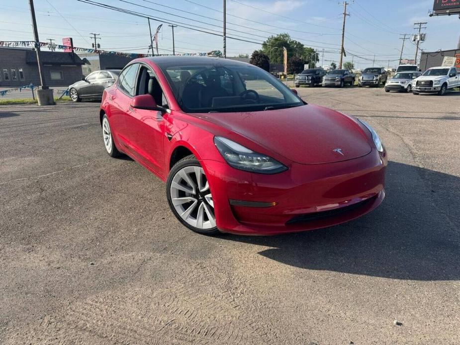 used 2022 Tesla Model 3 car, priced at $20,900