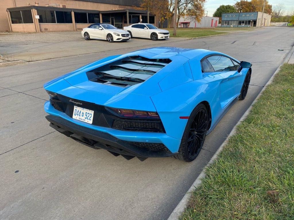 used 2018 Lamborghini Aventador S car, priced at $299,000