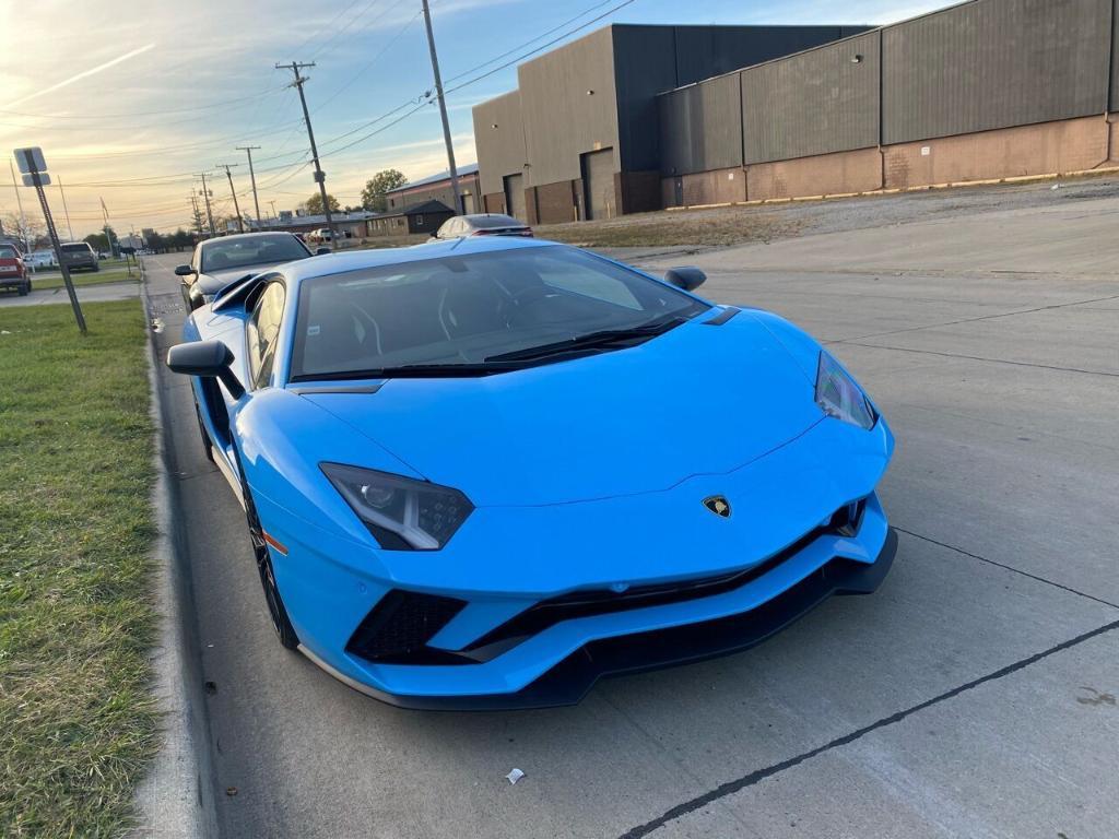 used 2018 Lamborghini Aventador S car, priced at $299,000