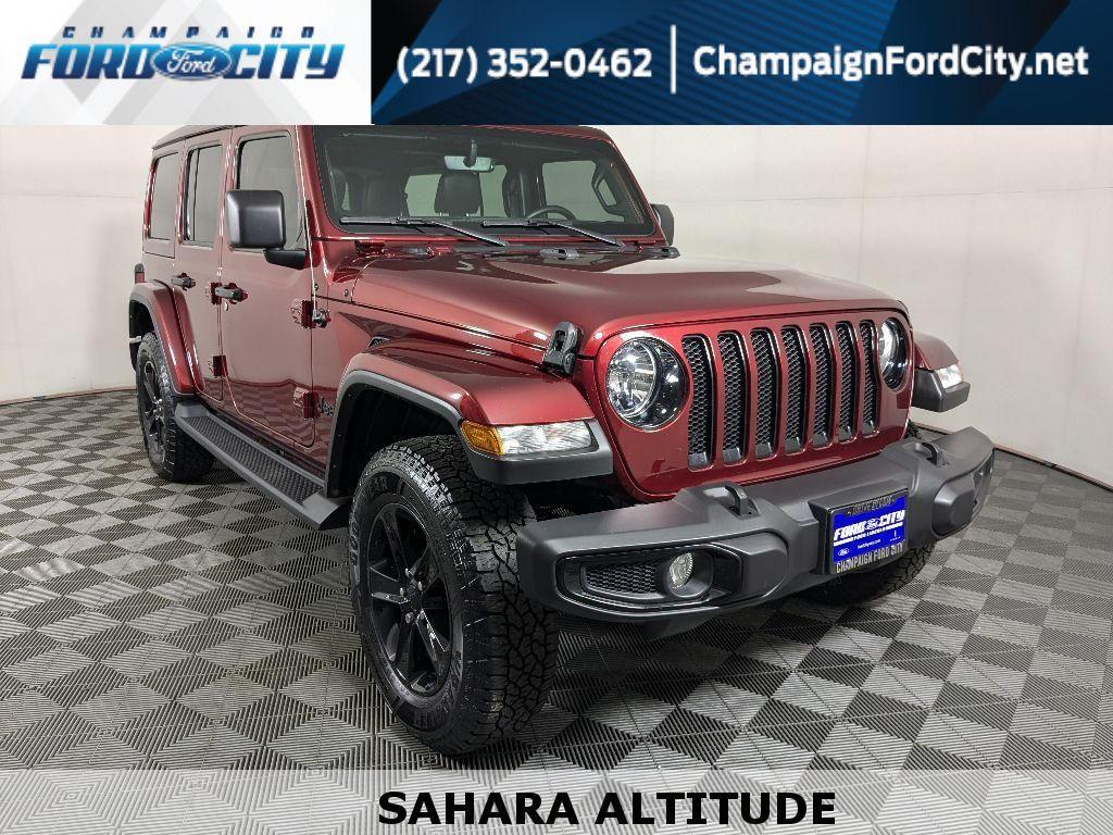 used 2021 Jeep Wrangler Unlimited car, priced at $34,990