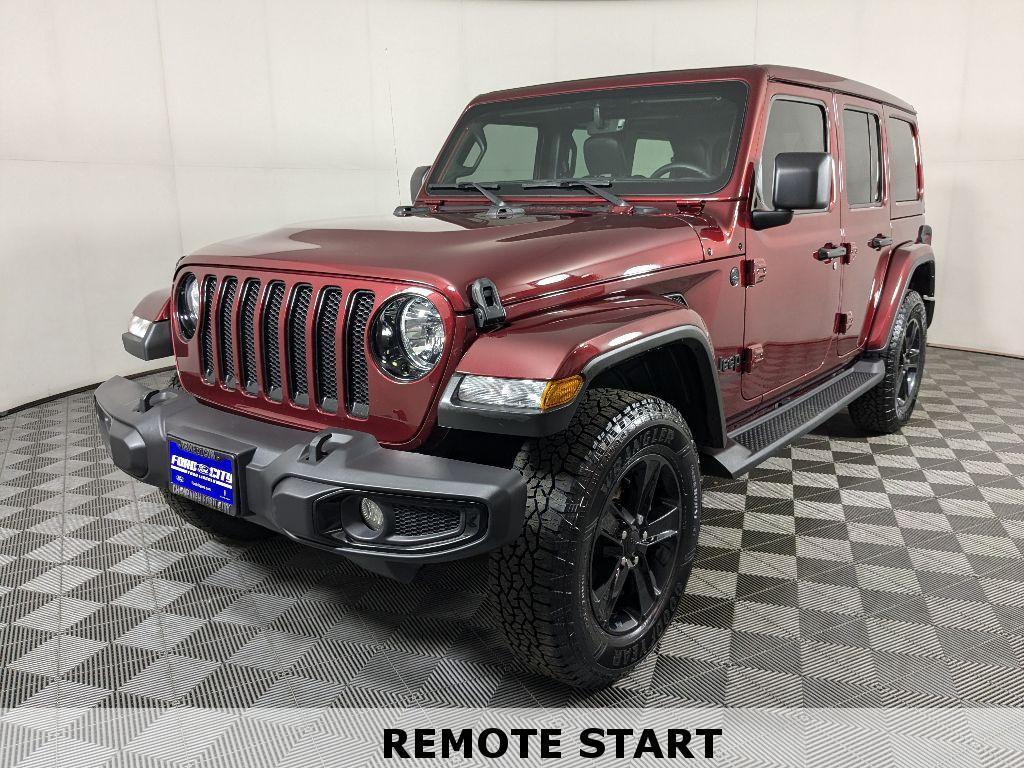 used 2021 Jeep Wrangler Unlimited car, priced at $34,990