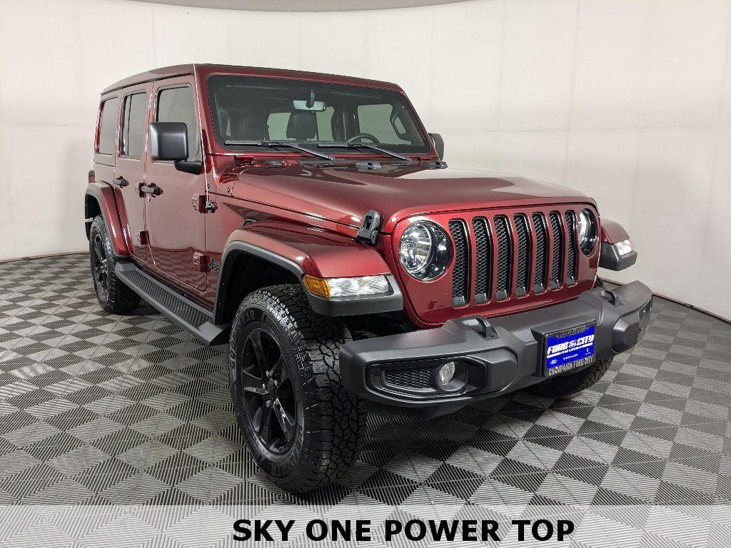 used 2021 Jeep Wrangler Unlimited car, priced at $34,990