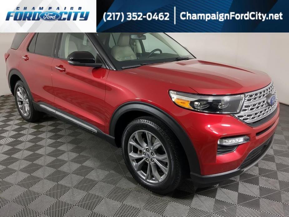 used 2021 Ford Explorer car, priced at $35,490