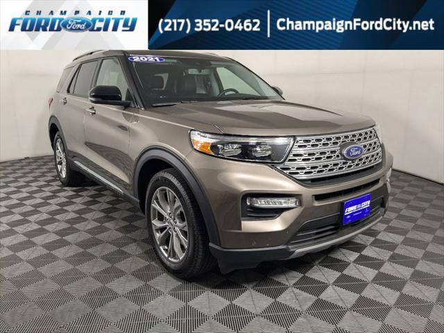 used 2021 Ford Explorer car, priced at $36,490