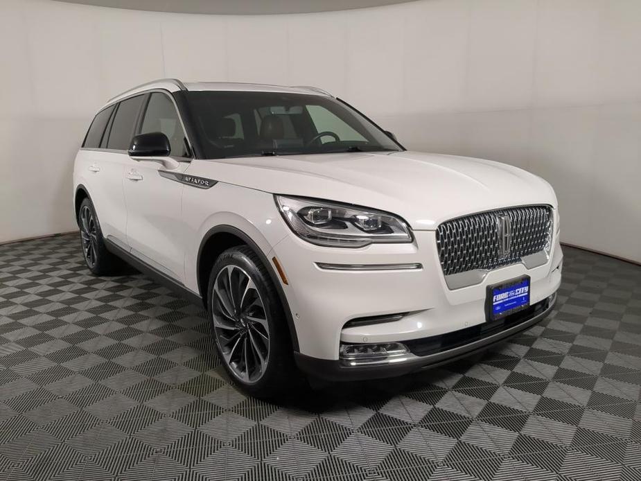 used 2021 Lincoln Aviator car, priced at $39,990