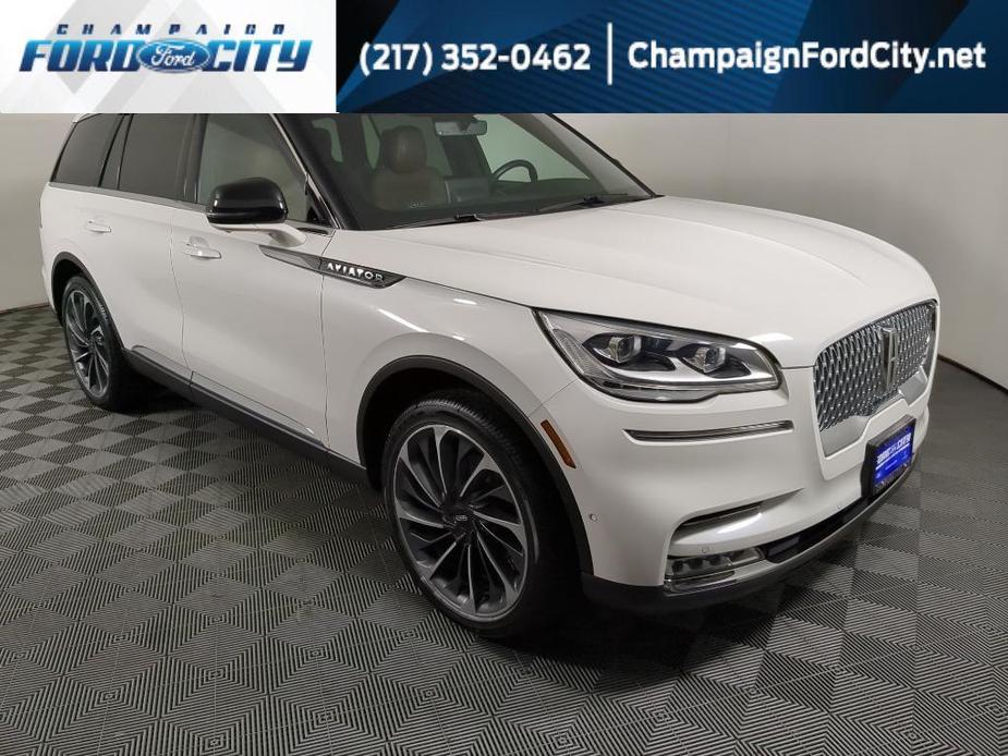 used 2021 Lincoln Aviator car, priced at $40,990