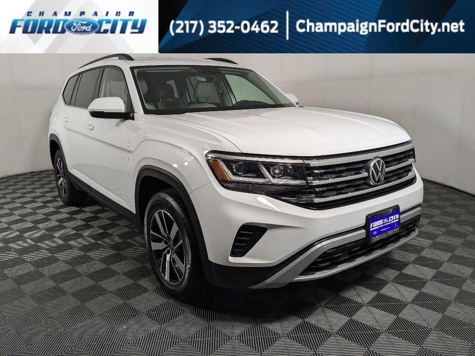 used 2021 Volkswagen Atlas car, priced at $27,907