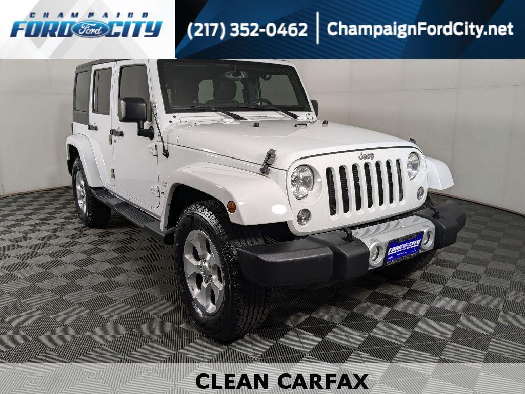 used 2015 Jeep Wrangler Unlimited car, priced at $17,990