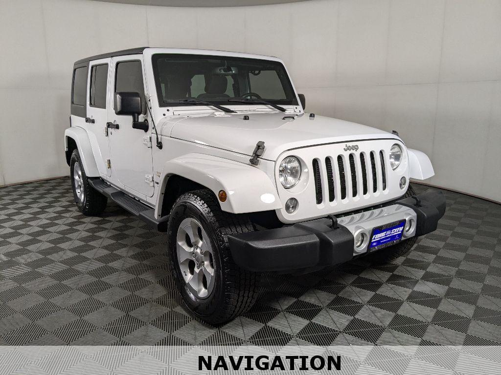 used 2015 Jeep Wrangler Unlimited car, priced at $17,990