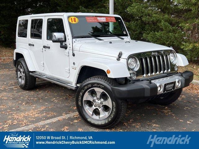 used 2018 Jeep Wrangler JK Unlimited car, priced at $25,193