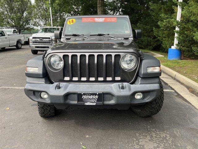 used 2018 Jeep Wrangler Unlimited car, priced at $23,671