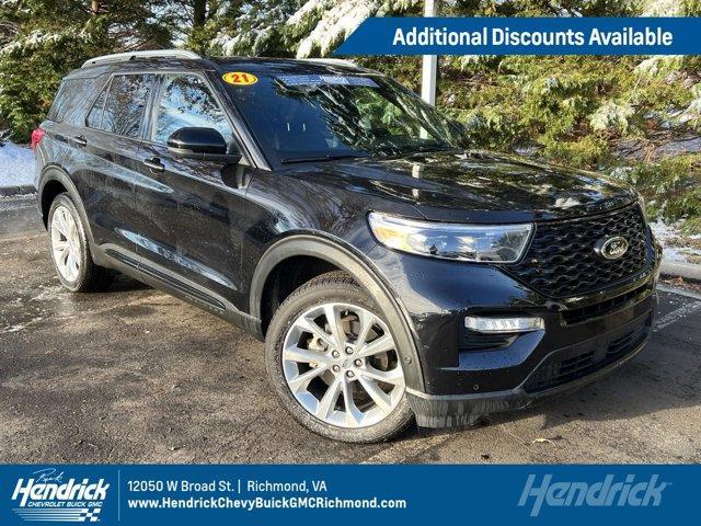 used 2021 Ford Explorer car, priced at $32,216