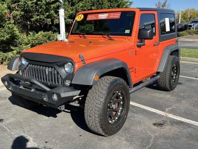 used 2015 Jeep Wrangler car, priced at $17,495