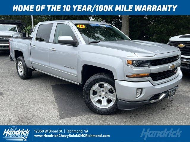 used 2018 Chevrolet Silverado 1500 car, priced at $34,444