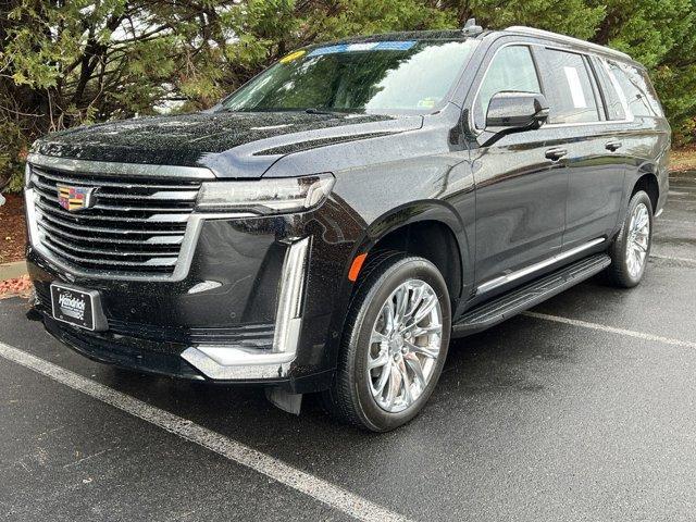 used 2021 Cadillac Escalade ESV car, priced at $74,488