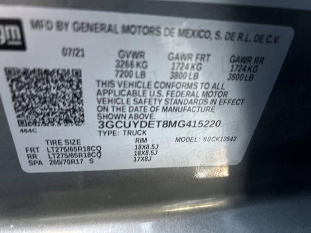 used 2021 Chevrolet Silverado 1500 car, priced at $28,495