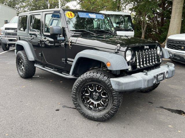 used 2018 Jeep Wrangler JK Unlimited car, priced at $23,995