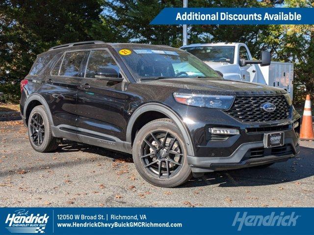 used 2021 Ford Explorer car, priced at $33,999