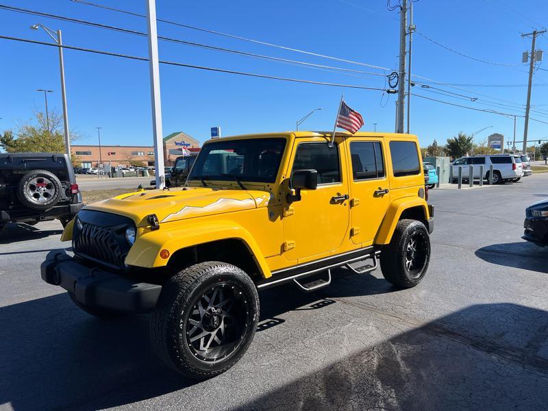 used 2015 Jeep Wrangler Unlimited car, priced at $16,989