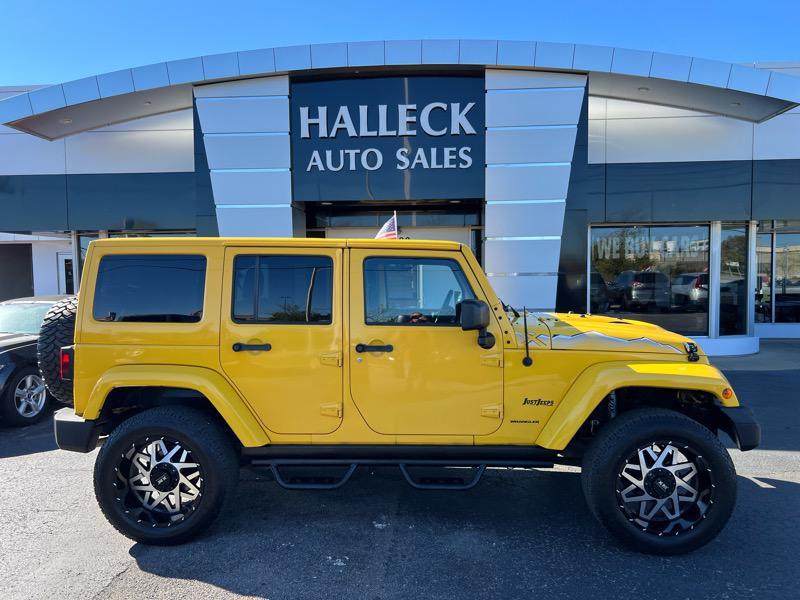 used 2015 Jeep Wrangler Unlimited car, priced at $16,989