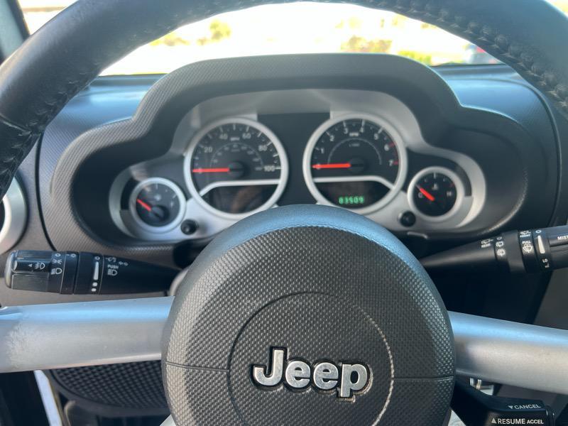 used 2010 Jeep Wrangler Unlimited car, priced at $14,489