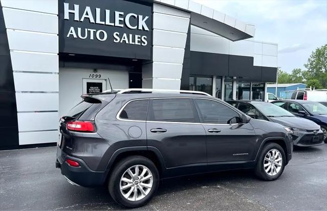 used 2016 Jeep Cherokee car, priced at $14,497