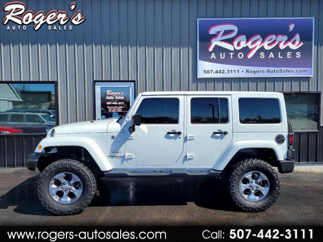 used 2017 Jeep Wrangler Unlimited car, priced at $27,995