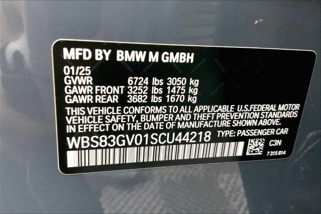used 2025 BMW M5 car, priced at $133,409