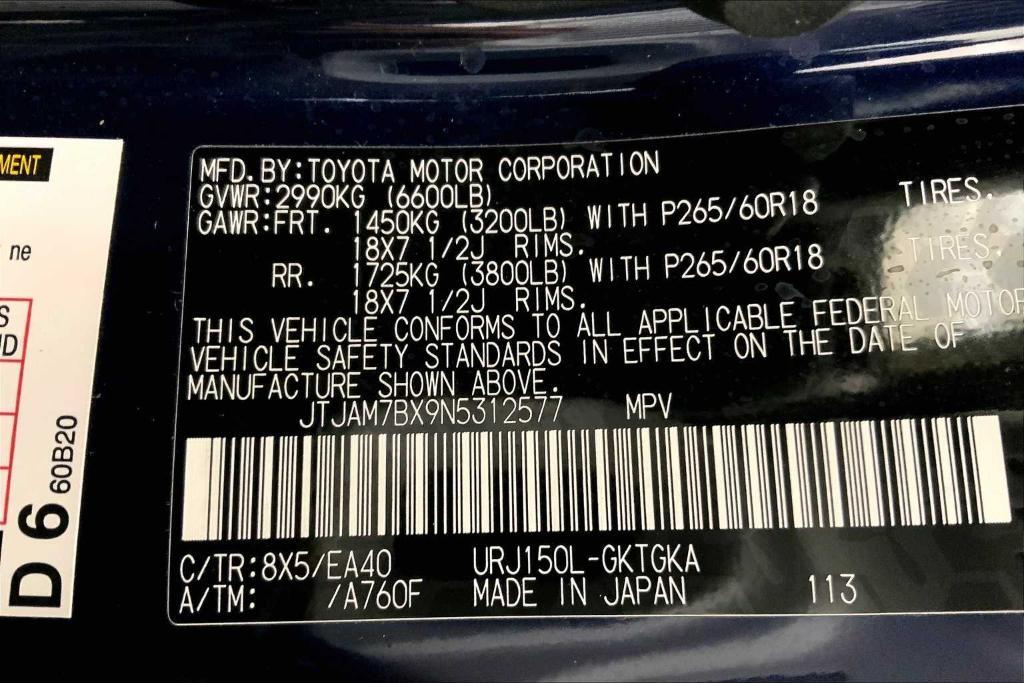 used 2022 Lexus GX 460 car, priced at $54,995