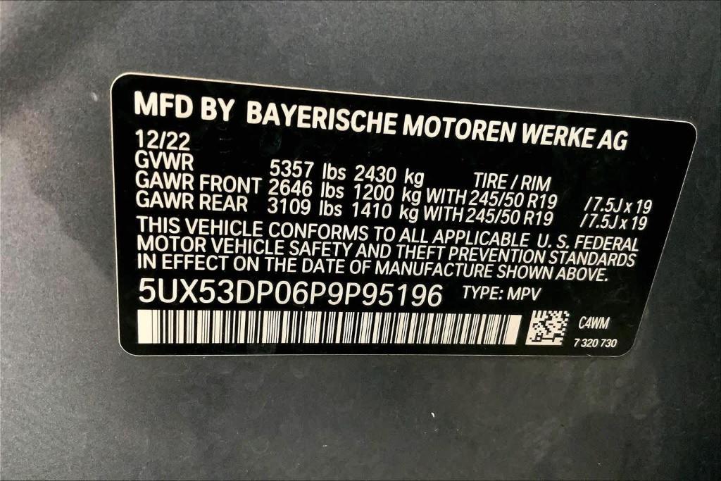 used 2023 BMW X3 car, priced at $34,677