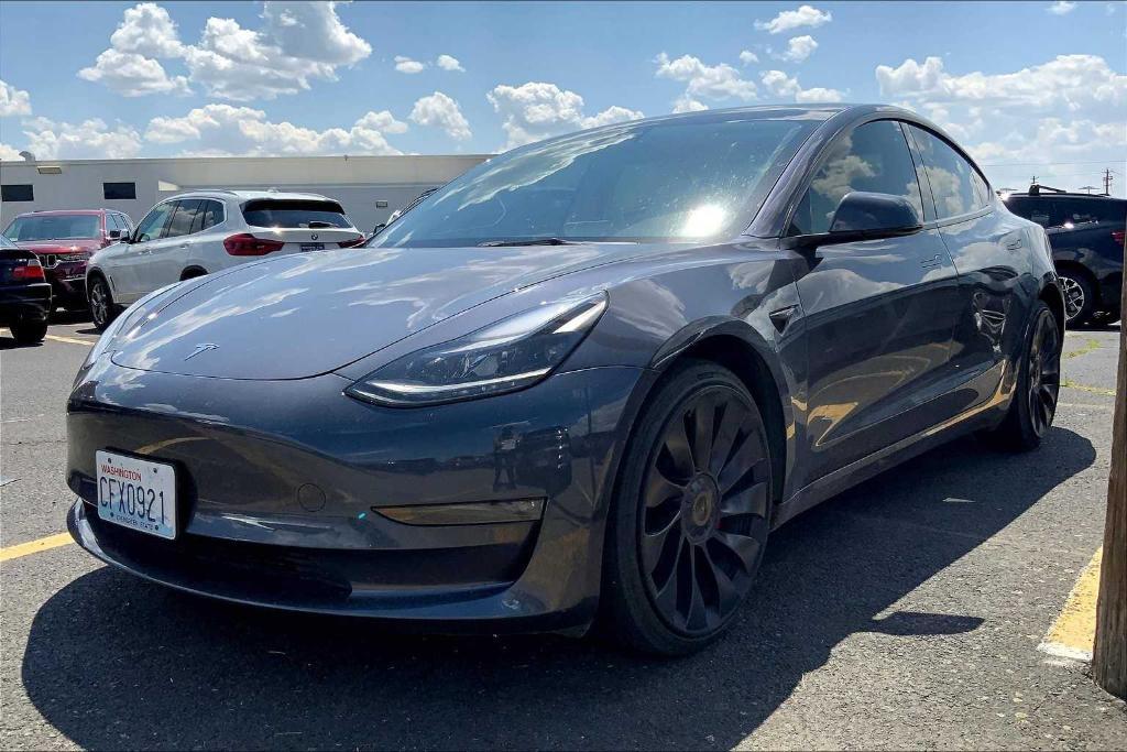 used 2023 Tesla Model 3 car, priced at $30,246