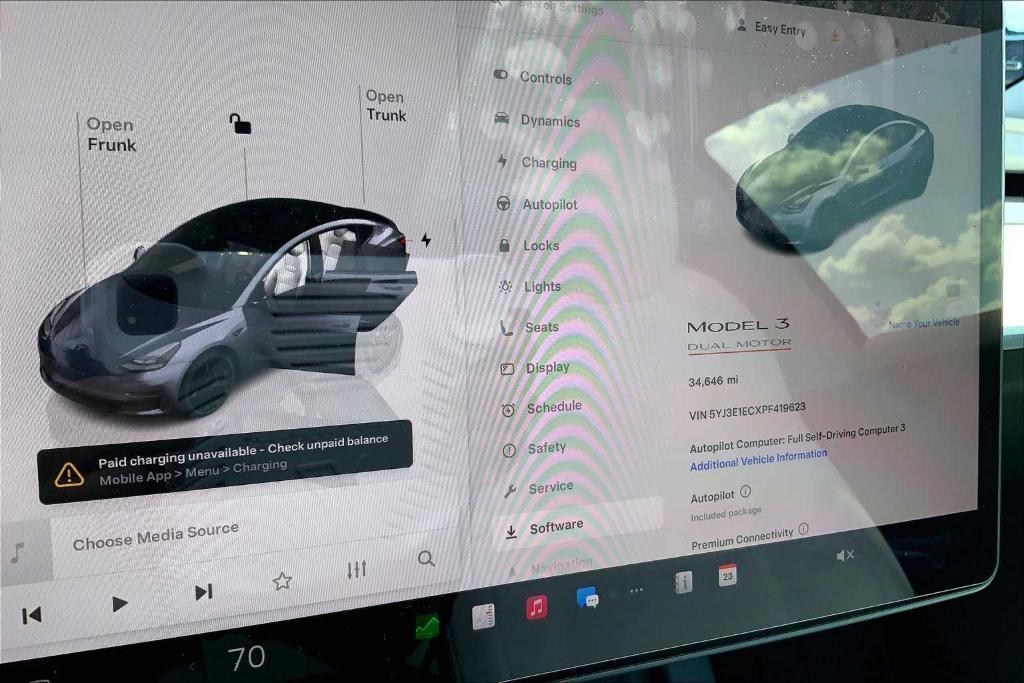 used 2023 Tesla Model 3 car, priced at $30,246