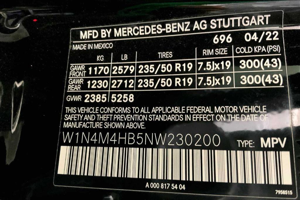 used 2022 Mercedes-Benz GLB 250 car, priced at $24,919