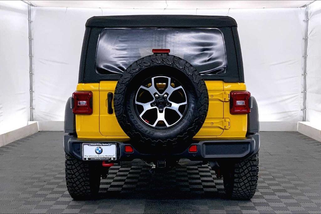 used 2021 Jeep Wrangler Unlimited car, priced at $38,147