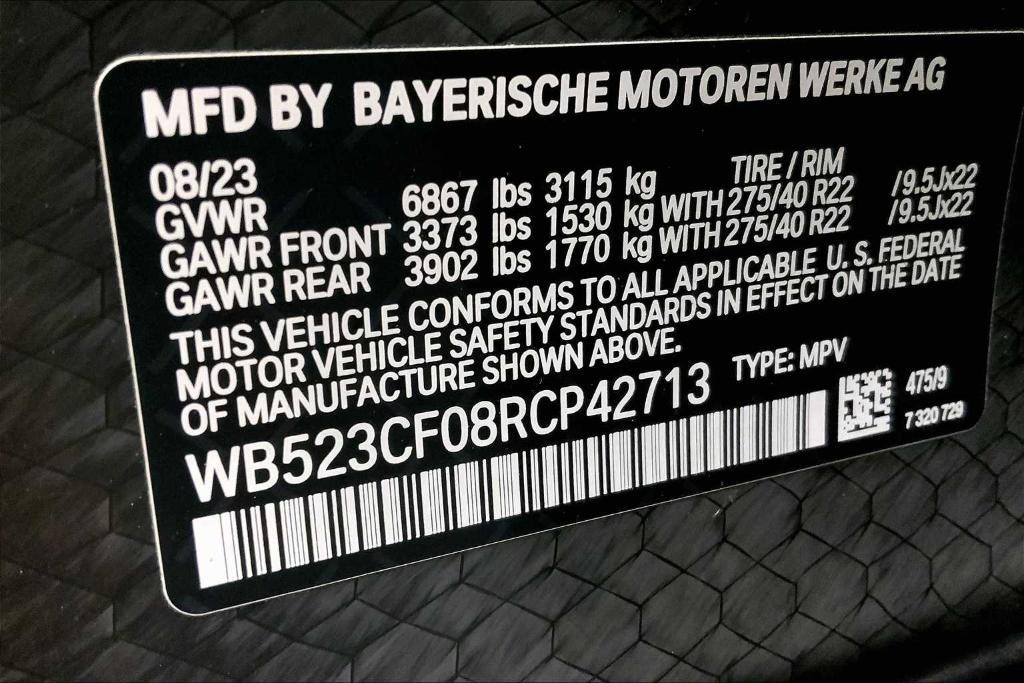 used 2024 BMW iX car, priced at $54,490