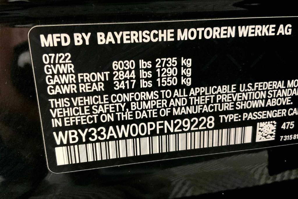 used 2023 BMW i4 Gran Coupe car, priced at $43,533